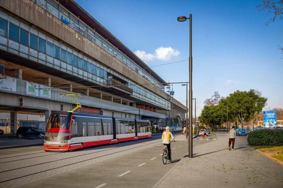 Praha investuje miliardu do nové tramvajové tratě na Strahov