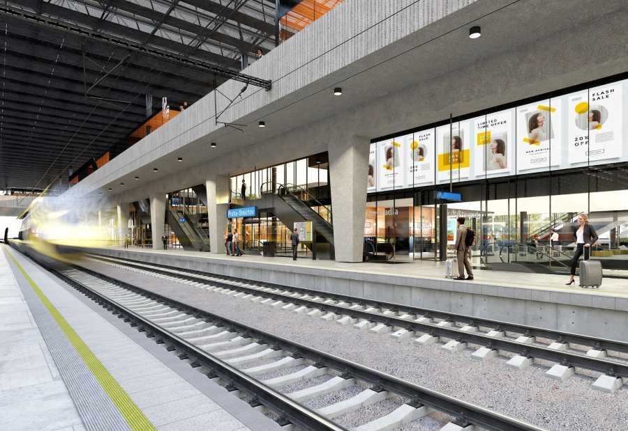 Praha plánuje moderní dopravní terminál u Smíchova za 7,12 miliardy