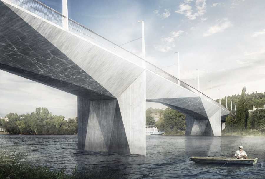 Dvorecký most: nové spojení pro MHD, tramvaje i pěší – otevření plánováno na jaro 2026