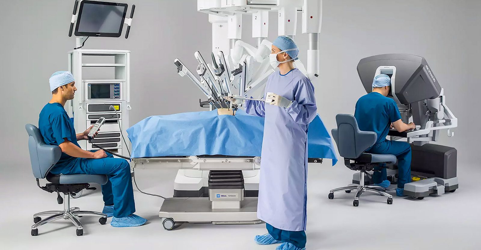 Bulovka má nový unikátní robotický sál Da Vinci