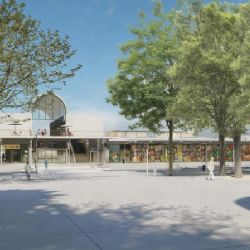 Autobusový terminál Černý Most zná svou novou podobu. Navrhlo ji studio re:architekti