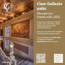 Clam-Gallasův palác usiluje o titul Stavba roku 2022