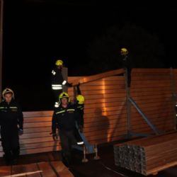 Hasiči prověří protipovodňovou ochranu, vyzkouší stavbu mobilní hráze v Radotíně u Berounky