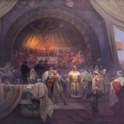 Hlavní město dohodou ohledně vlastnictví Slovanské epopeje ukončí několikaletý soudní spor s rodinou Muchových