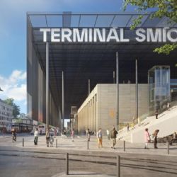Hlavní město schválilo jednotný informační systém pro cestující v budoucím Terminálu Smíchov