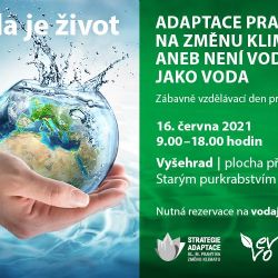 Kampaň pro školy a veřejnost s tématem Voda je život se uskuteční už ve středu na Vyšehradě