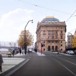 Plynulá MHD, nové zastávky a stromy, širší chodníky i čistší vzduch. Centrum Prahy čeká největší proměna za poslední desítky let