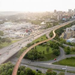 Podél magistrály vznikne nová lávka. Propojí Kačerov a Roztyly
