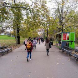 Praha chce získat do své správy Vrchlického sady před hlavním nádražím kvůli plánované výstavbě tramvajové trati a revitalizaci celého území