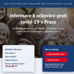 Praha jde příkladem v očkování, zaměřuje se ve větší míře i na cizince. Informace ke koronaviru nabízí nově v pěti jazycích