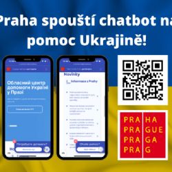 Praha vylepšuje komunikaci s uprchlíky z Ukrajiny pomocí chatbota