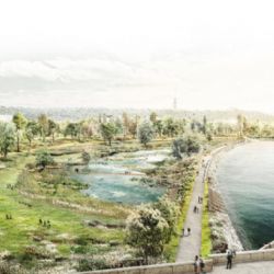 Praha zahájila výstavu, která představuje vítězný návrh nové podoby Rohanského ostrova a další dvě desítky projektů spojených s řekou