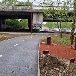 Praha zprovoznila další část cyklostezky A1 mezi Stromovkou a ulicí Varhulíkové