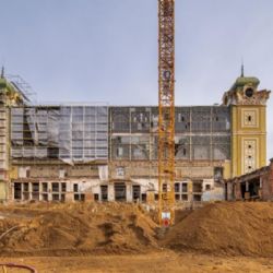 Rekonstrukce Průmyslového paláce má za sebou první rok. Další na řadě je ocelová konstrukce