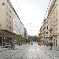 Revoluční ulice se stane novou městskou třídou. Asfalt nahradí dlažba, přibudou stromy, lavičky i širší chodníky