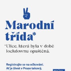 Virohrady, Marodní třída: Součástí nové informační kampaně k očkování jsou slovní hříčky