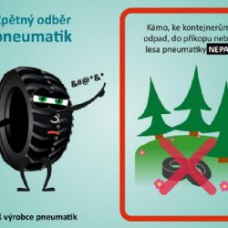 Zavedení zpětného odběru pneumatik ve sběrných dvorech má úspěch