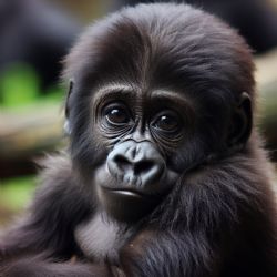 Druhé gorilí mládě pokřtí v pražské zoo slavná primatoložka Jane Goodallová