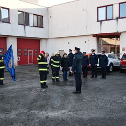 Mělnický HZS se rozloučil Janou Jányovou a podpraporčíkem Petrem Piskáčkem