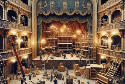 Foto: Miliardová rekonstrukce divadla na Vinohradech