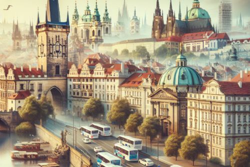 obrázek:Praha letos cestovní ruch částkou přesahující 23 milionů korun