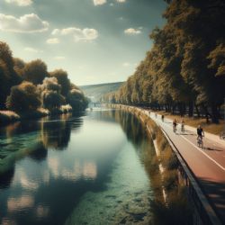 Nová pohodová stezka podél Vltavy láká rodiny a cyklisty