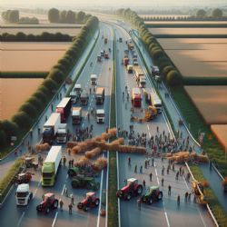 Traktory a zemědělská technika míří do Prahy: Ministerstvo zemědělství v ohrožení