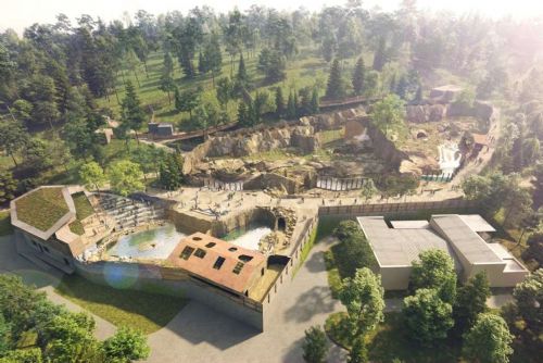 Foto: Pražská zoo staví nový pavilon pro lední medvědy za 755 mil. Kč