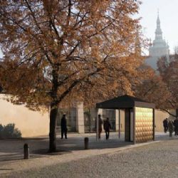 Pražský hrad: Nové estetické přístřešky od Ateliéru HRA