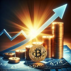 Bitcoin roste: Překonává 47 000 USD mezi obavami z amerických bank