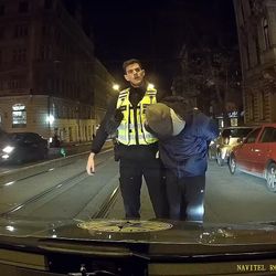 Sprejer z I. P. Pavlova zadržen po útěku