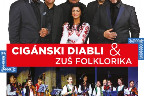 Foto: Cigánski Diabli a žáci Základní umělecké školy Folklorika vystoupí na pěti společných koncertech, začínají v Jihlavě