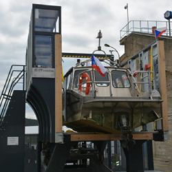 Modernizovaný výtah na Orlické přehradě prodlouží plavební sezonu a převeze i větší lodě