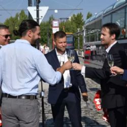 Nová tramvajová smyčka Depo Hostivař je dokončena, vznikl základ budoucího přestupního uzlu veřejné dopravy