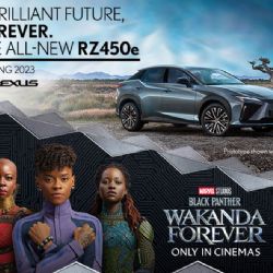NOVÝ LEXUS RZ 450e září ve filmu