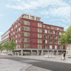 Nový městský bytový dům v Praze 7 bude mít zelenou střechu a dětskou skupinu