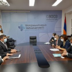 O příležitostech pro české firmy jednala v Arménii náměstkyně Martina Tauberová