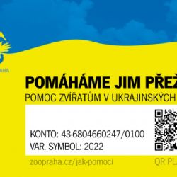 Pomoc zoologickým zahradám na Ukrajině