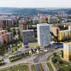 Praha 12 považuje i novou podobu bytového domu Dvě věže za předimenzovanou