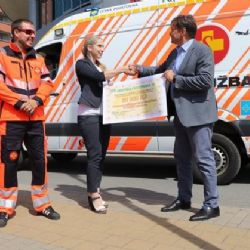 Praha 13 podpořila Záchrannou službu Asociace samaritánů ČR