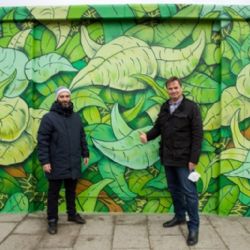 Spojovací schodiště na Lužinách získalo novou podobu