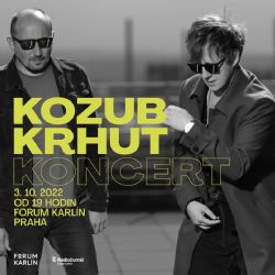 Štěpán Kozub a Jiří Krhut rozezpívají a rozesmějí začátkem října Fórum Karlín v Praze