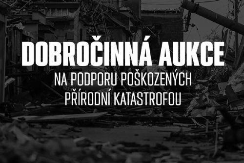 Foto: V dobročinné aukci na pomoc obětem jižní Moravy, se podařilo vybrat 410.357 korun