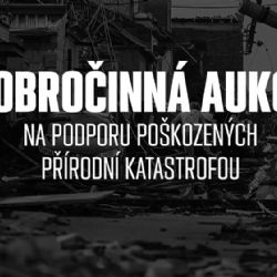 V dobročinné aukci na pomoc obětem jižní Moravy, se podařilo vybrat 410.357 korun