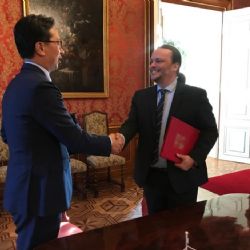 V Nostickém paláci byl slavnostně podepsán Prováděcí program spolupráce v oblasti školství a kultury mezi vládou České republiky a vládou Korejské republiky