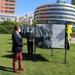 Vernisáž „Žlutá stužka“ na Slunečním náměstí