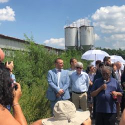 Zahájení demolice areálu bývalého vepřína v Letech u Písku