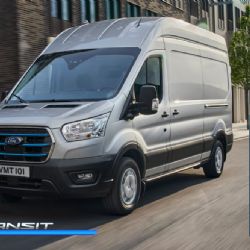 Zlaté ocenění pro elektrický Ford E-Transit