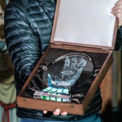 Zoo Praha rozsvítila vánoční strom a rozdala Richardy