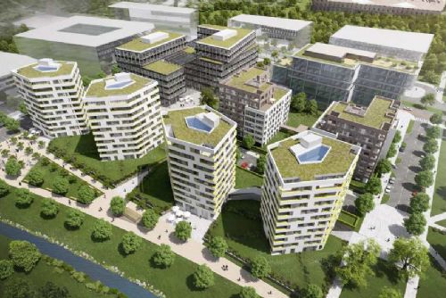 obrázek:Nejvyšší budova v Česku: Libeskind odhalil podobu projektu Rohan City